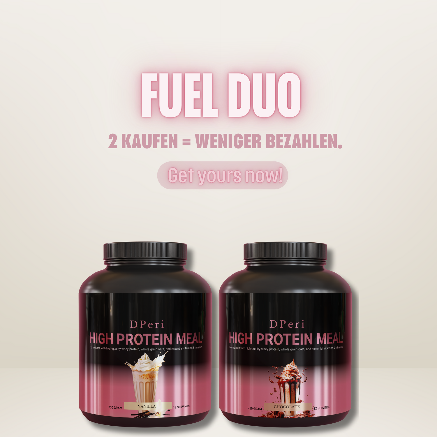 Fuel Duo | 2x High Protein Meal