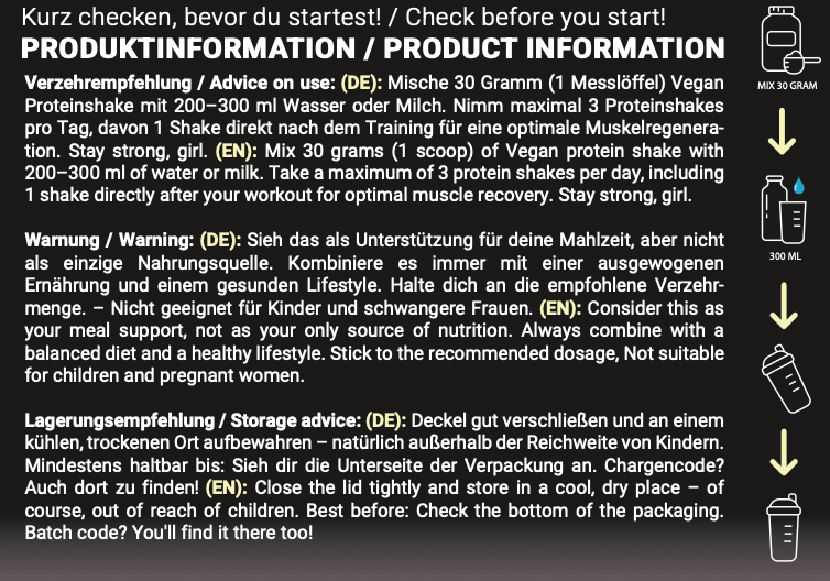 Vegan Protein | 1 KG