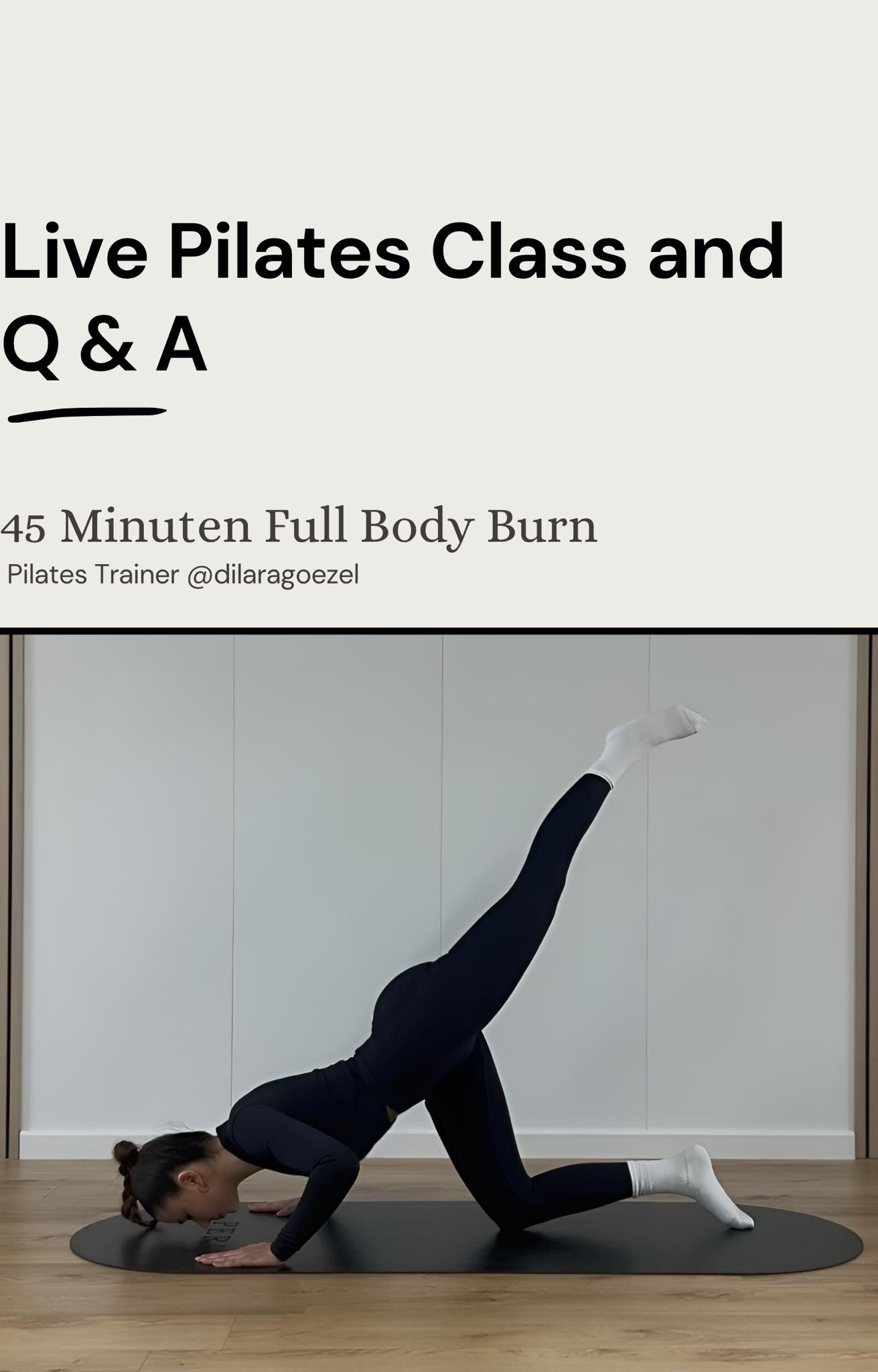 Live Pilates Class