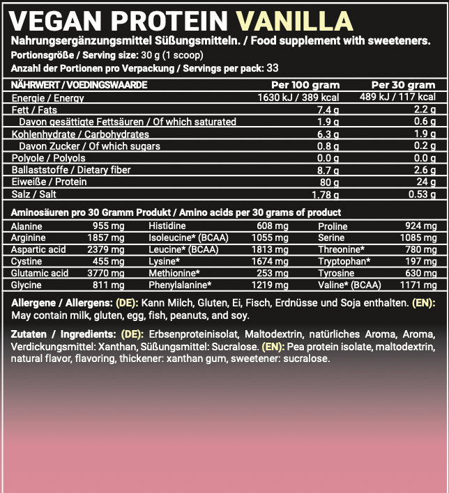 Vegan Protein | 1 KG